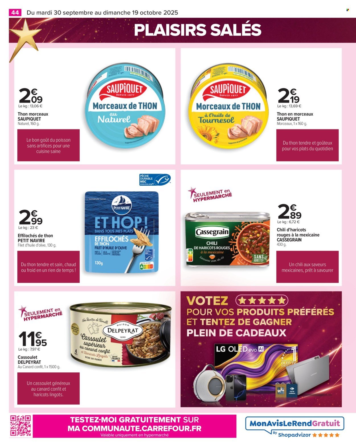 Catalogue CARREFOUR - LE GRAND PRIX DE L'INNOVATION 2025 (2025-09-30 - 2025-10-19)