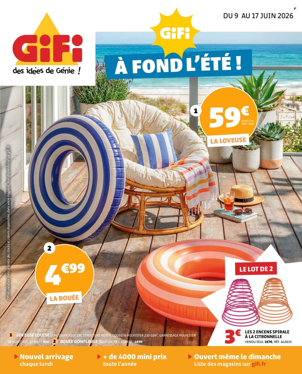 Catalogue GIFI - À fond l'été !