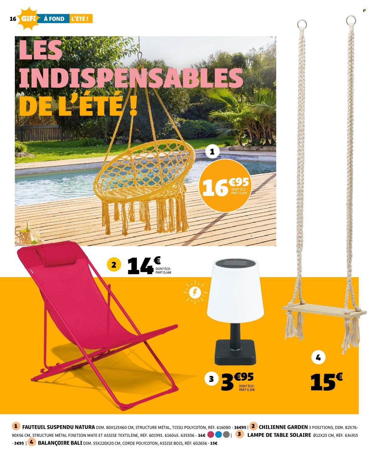 Catalogue GIFI - À fond l'été !