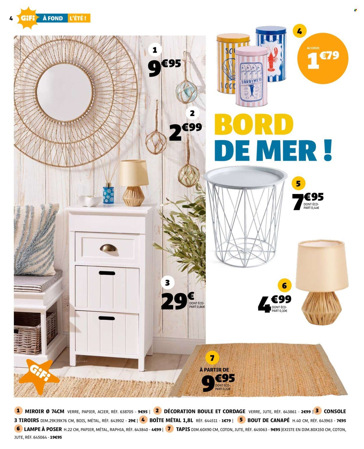 Catalogue GIFI - À fond l'été !