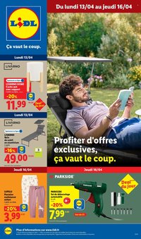 Catalogue LIDL - Les bonnes affaires de la semaine