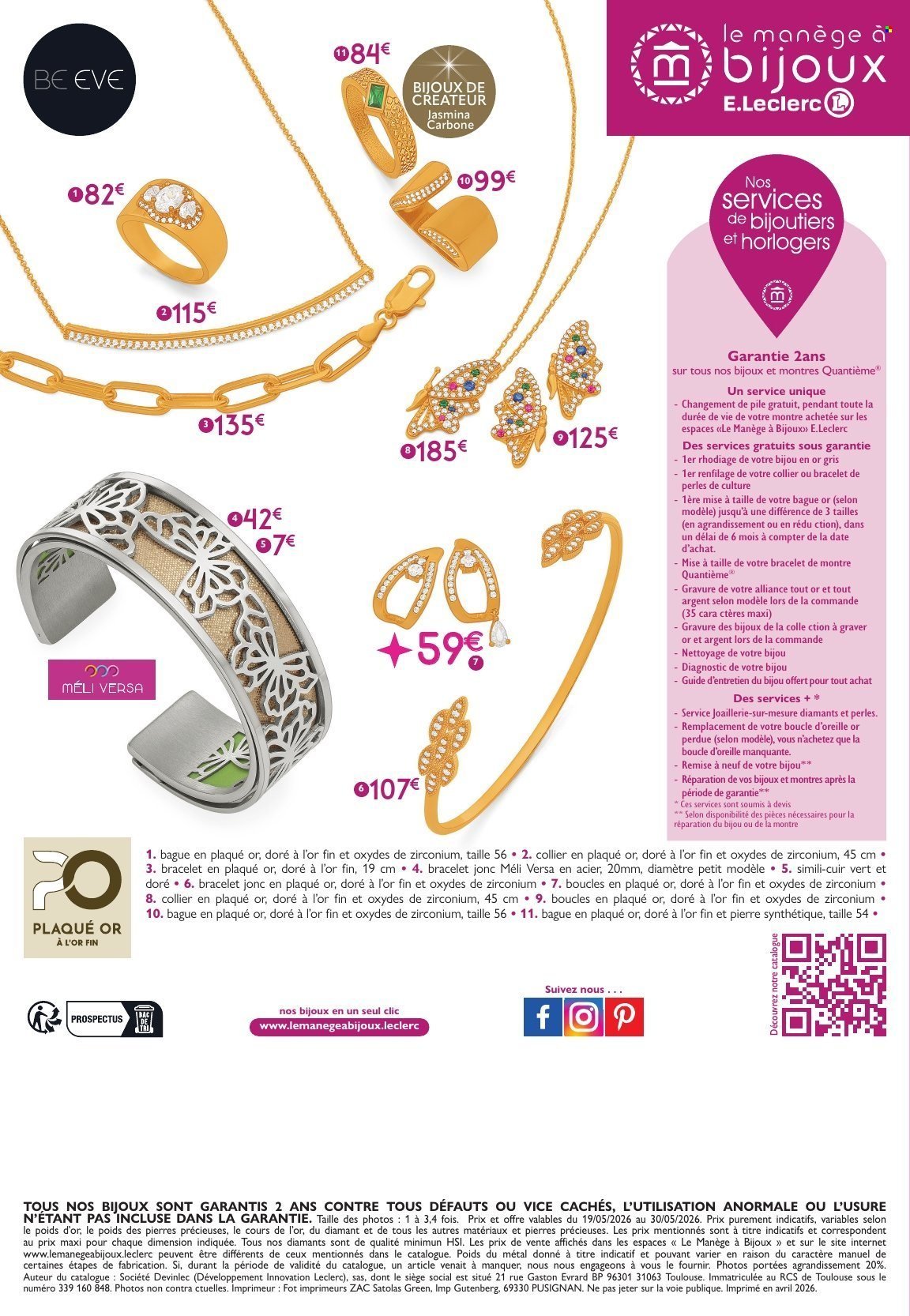 Catalogue E.LECLERC - FETE DES MERES