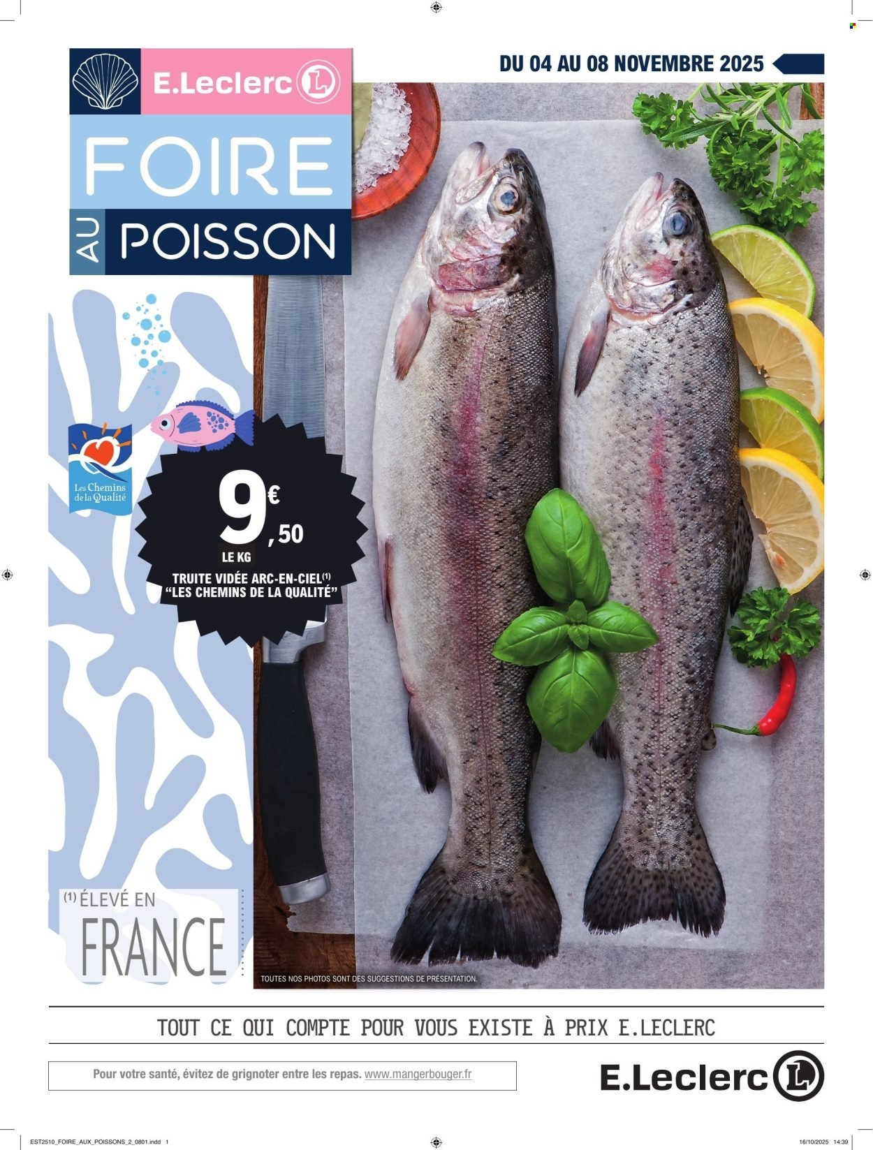 Catalogue E.LECLERC - FOIRE AU POISSON