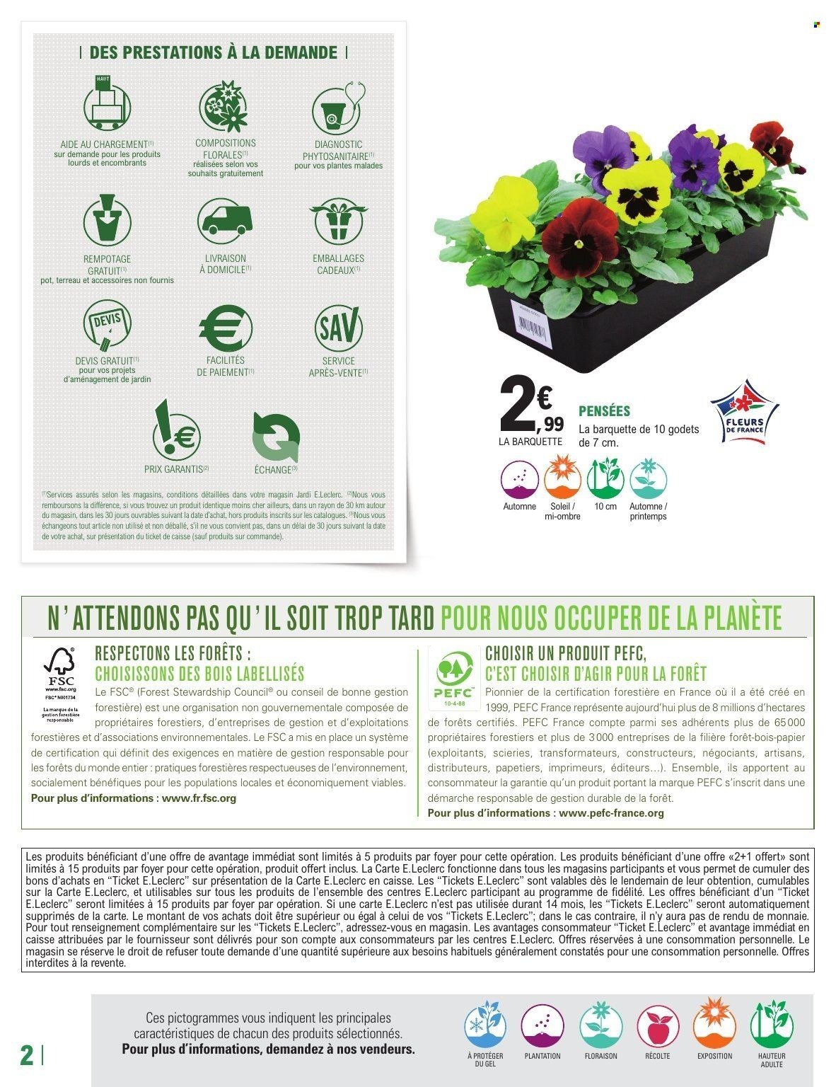 Catalogue E.LECLERC - TRAFIC JARDI AUTOMNE