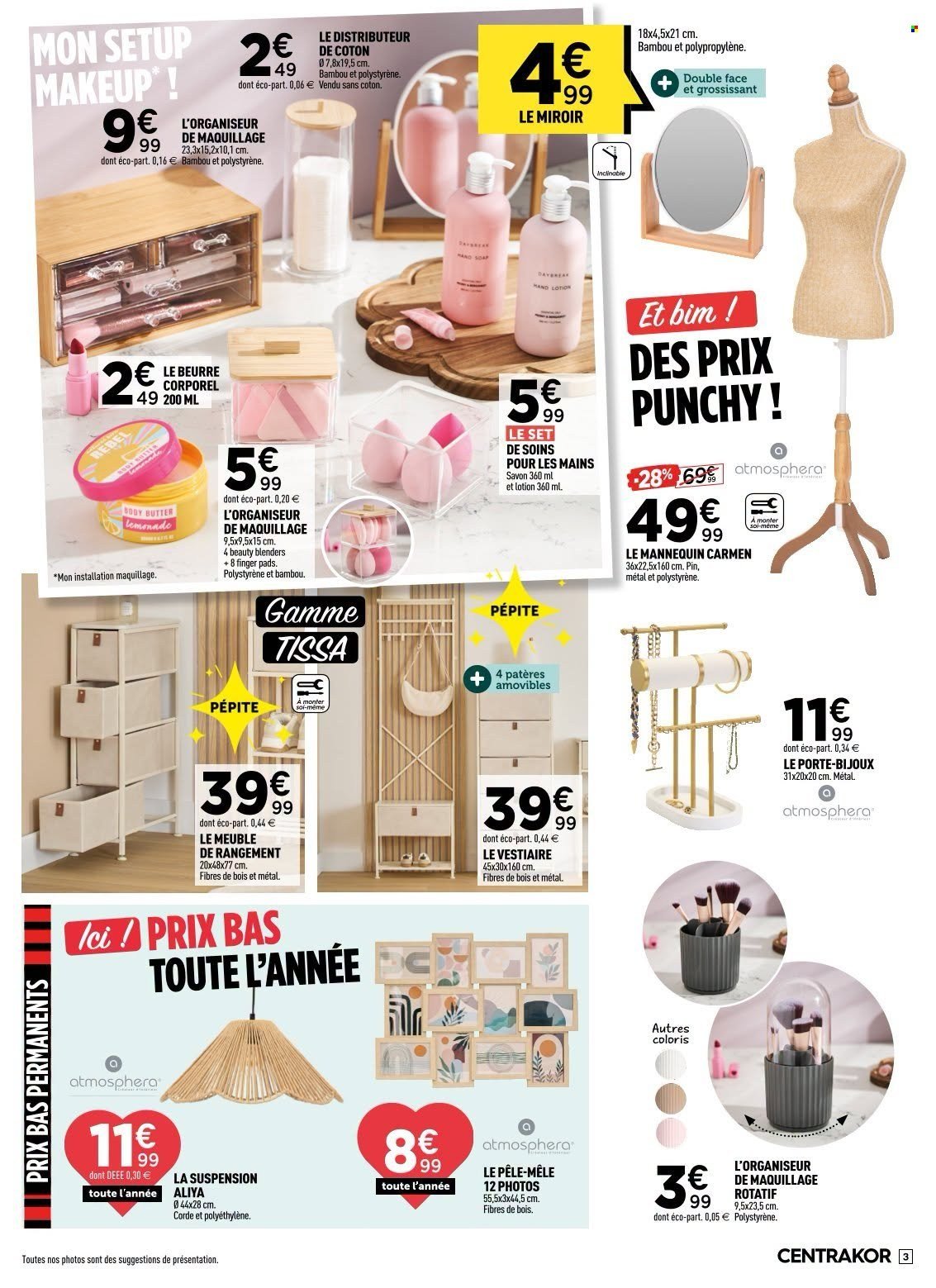 Catalogue CENTRAKOR - Dernière pièces à prix fou