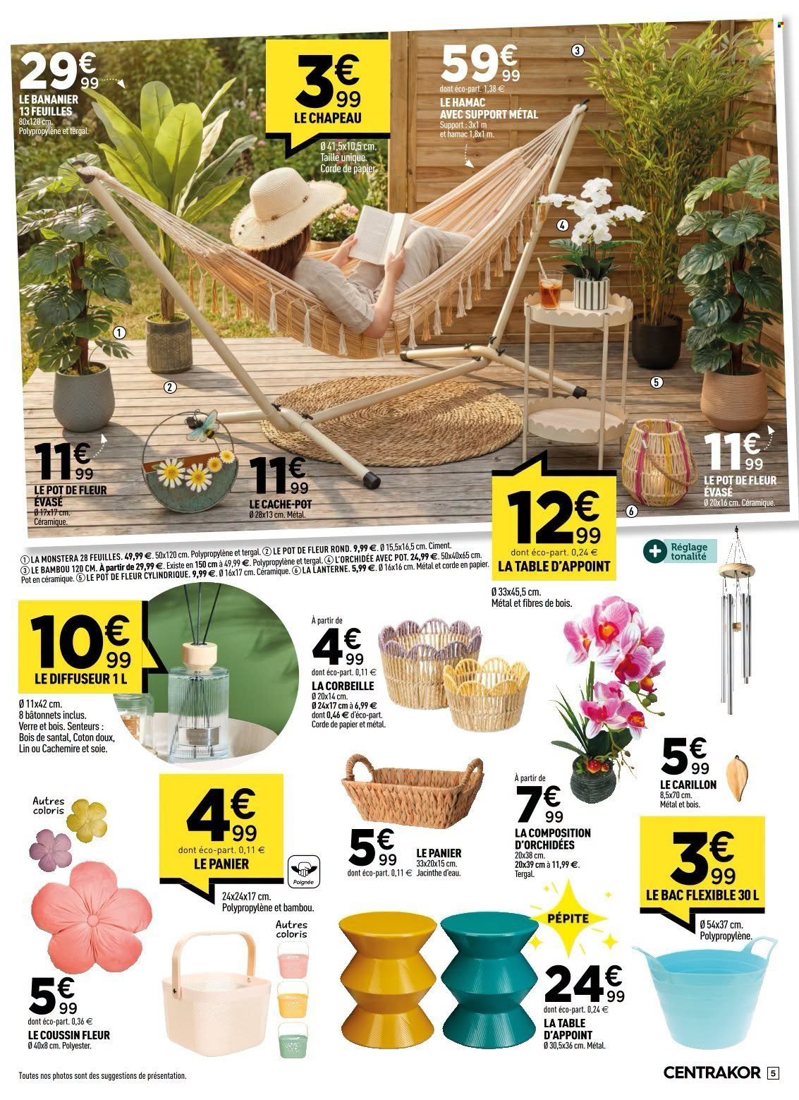 Catalogue CENTRAKOR - Dernière pièces à prix fou