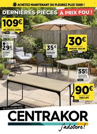 Catalogue CENTRAKOR - Dernière pièces à prix fou
