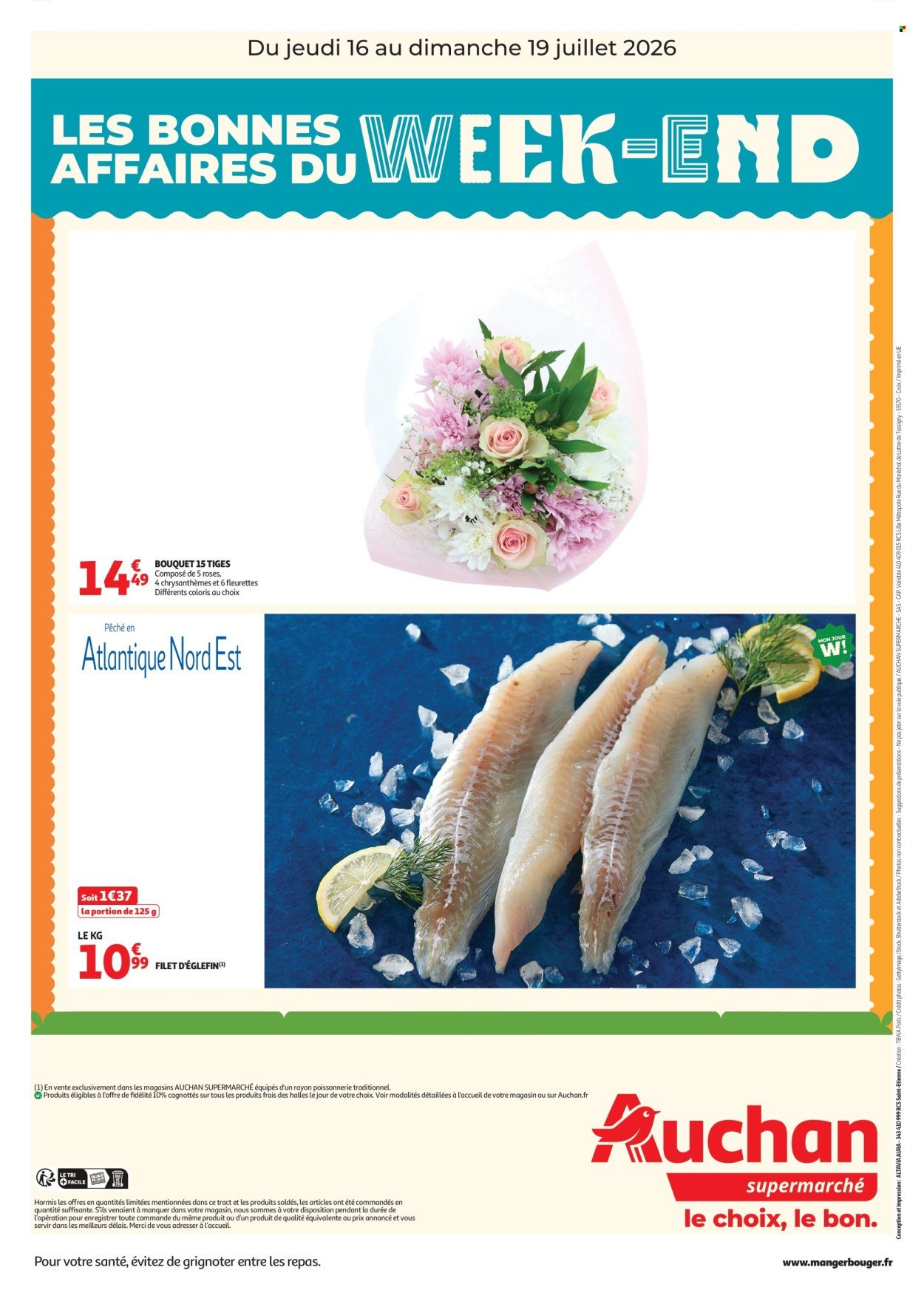 Catalogue AUCHAN - Les bons plans du week-end dans votre super !