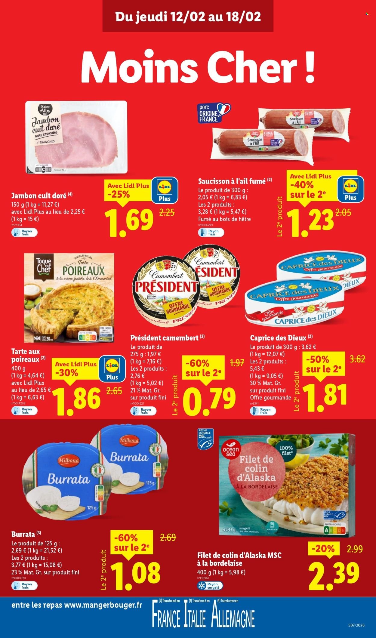 Catalogue LIDL - Les promos de la semaine (2026-02-12 - 2026-02-18)