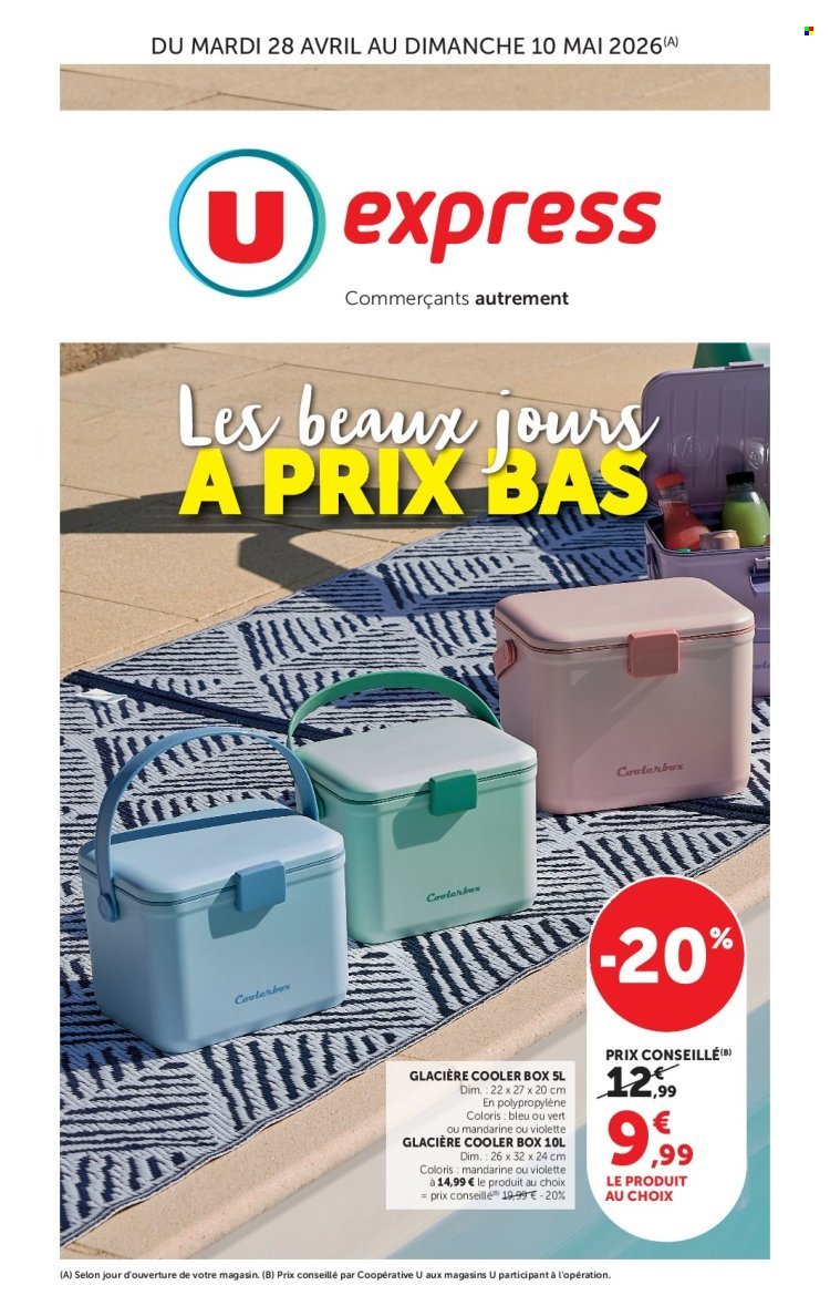 Catalogue U EXPRESS - Les beaux jours à prix bas