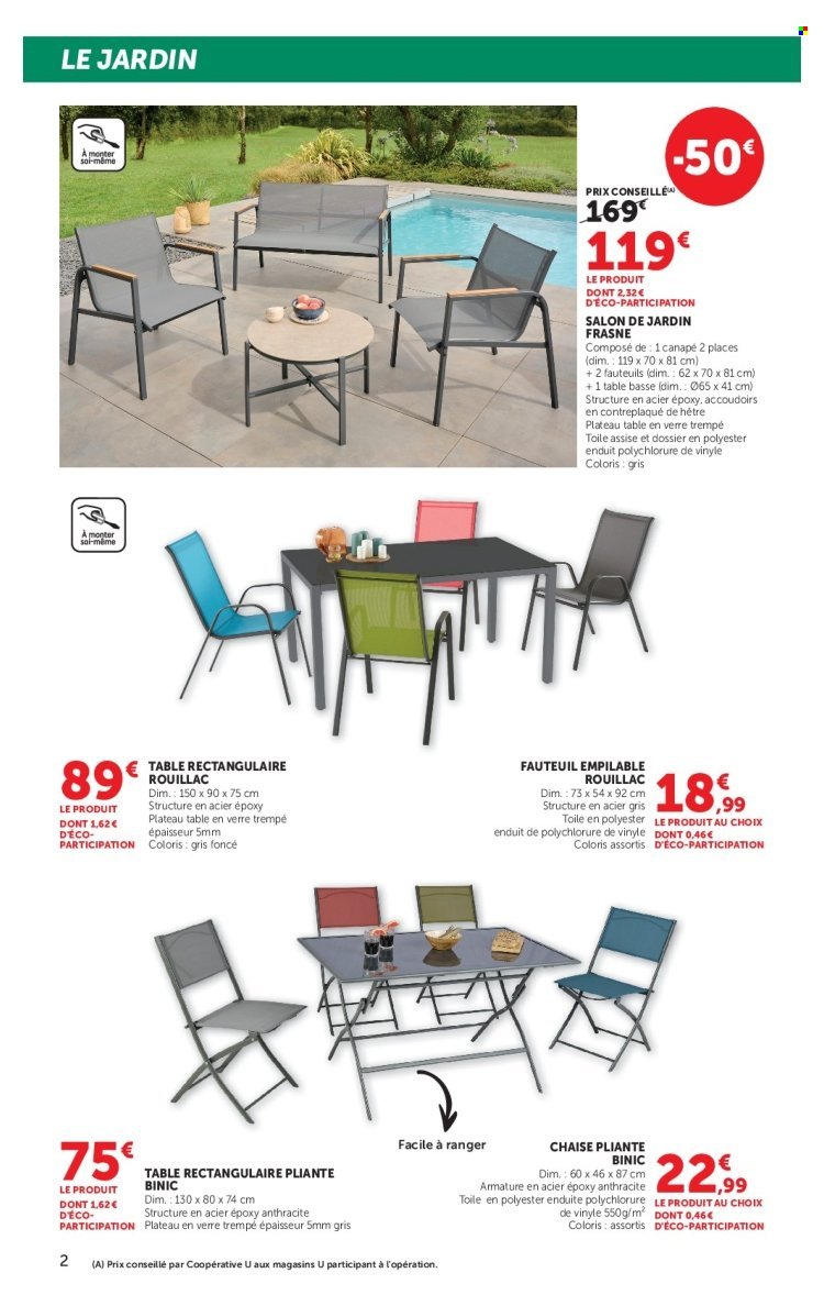 Catalogue U EXPRESS - Les beaux jours à prix bas