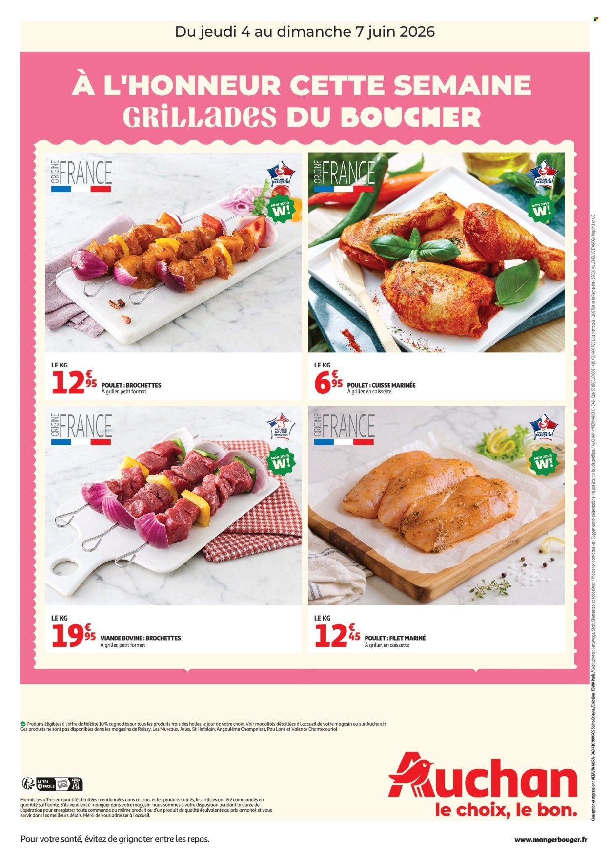Catalogue AUCHAN - À l'honneur cette semaine !
