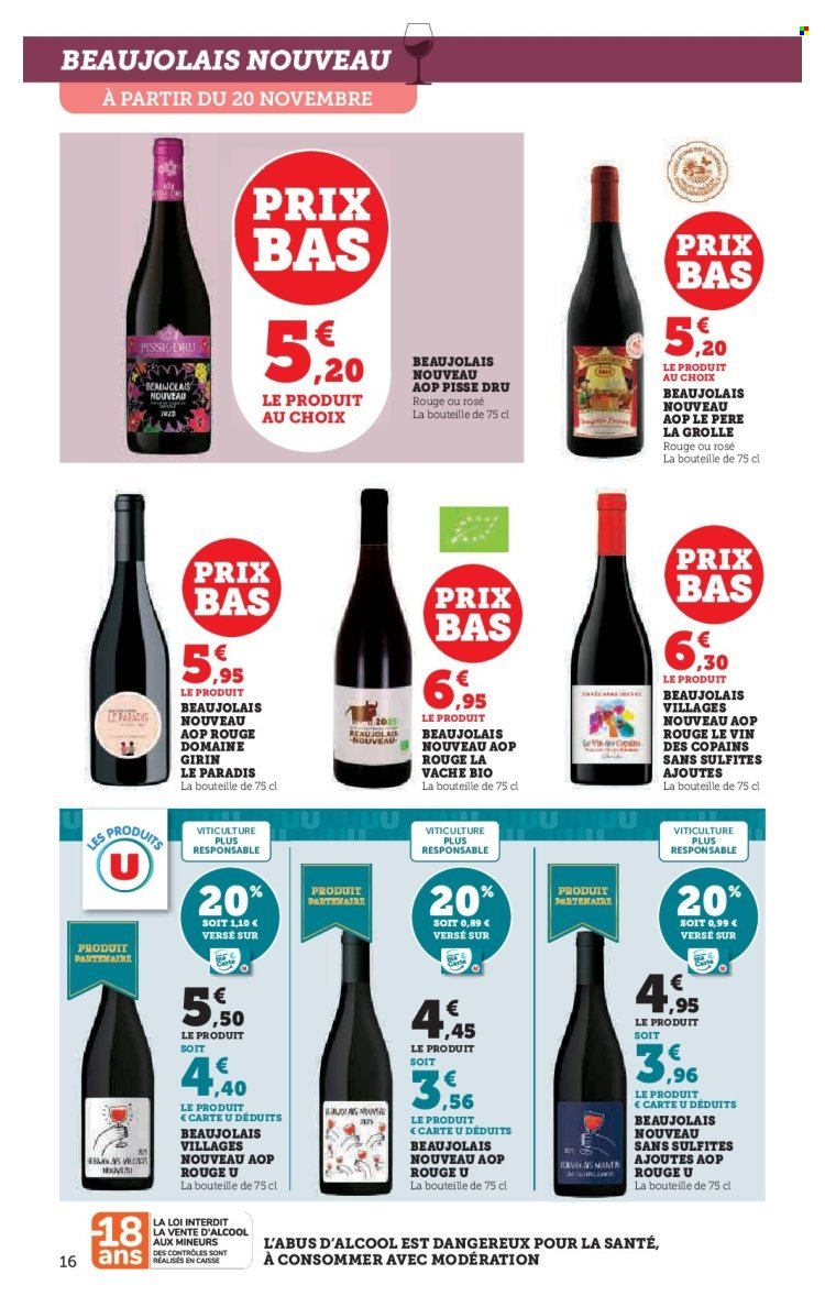 Catalogue SUPER U - Les prix bas de la semaine