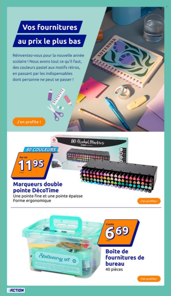 Catalogue ACTION - Du mercredi 23 juillet 2025 (2025-07-23 - 2025-07-29)