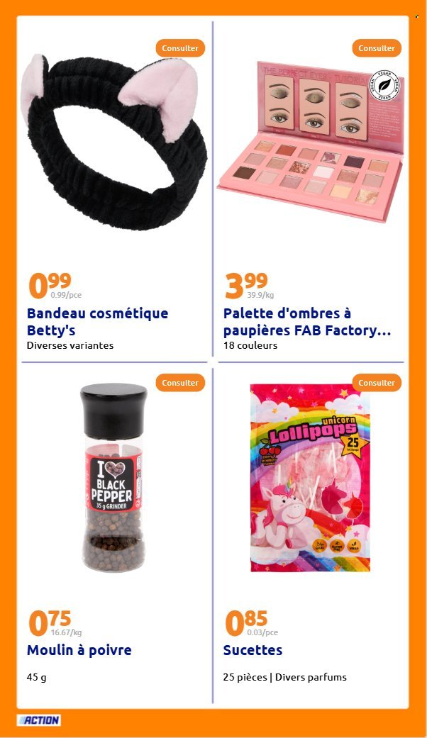 Catalogue ACTION - Du mercredi 23 juillet 2025 (2025-07-23 - 2025-07-29)