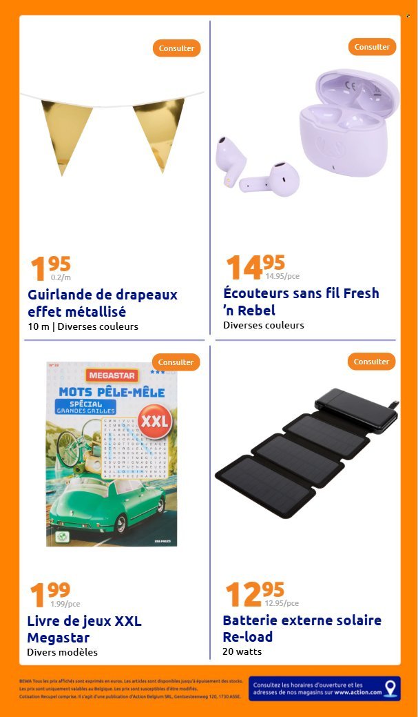 Catalogue ACTION - Du mercredi 23 juillet 2025 (2025-07-23 - 2025-07-29)
