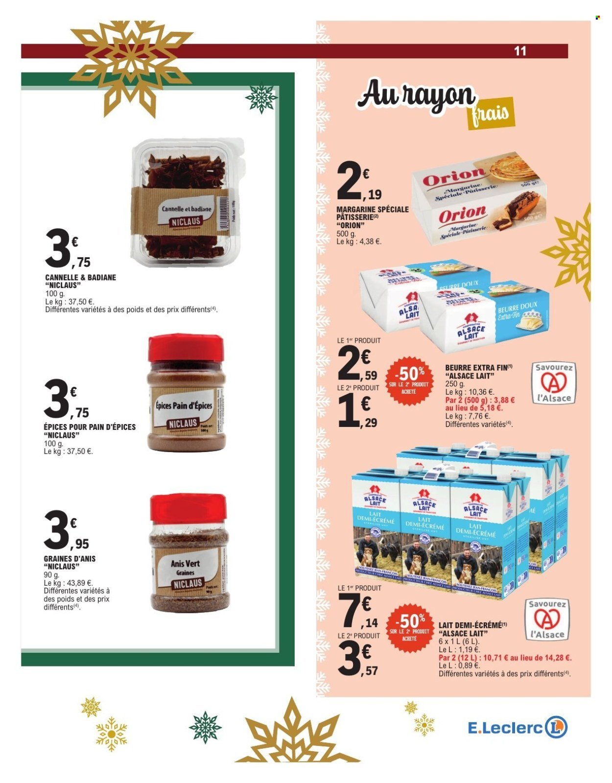 Catalogue E.LECLERC - ALSACE CHOUCROUTE - BREDELE