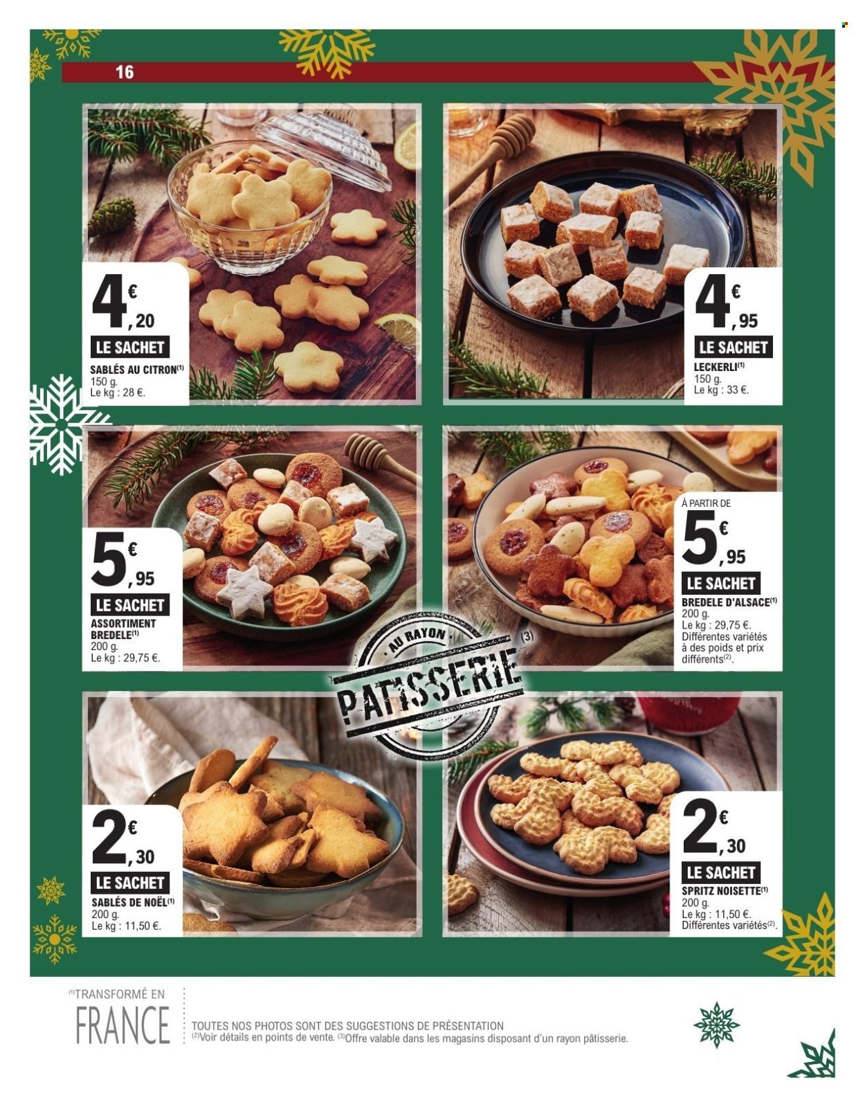 Catalogue E.LECLERC - ALSACE CHOUCROUTE - BREDELE