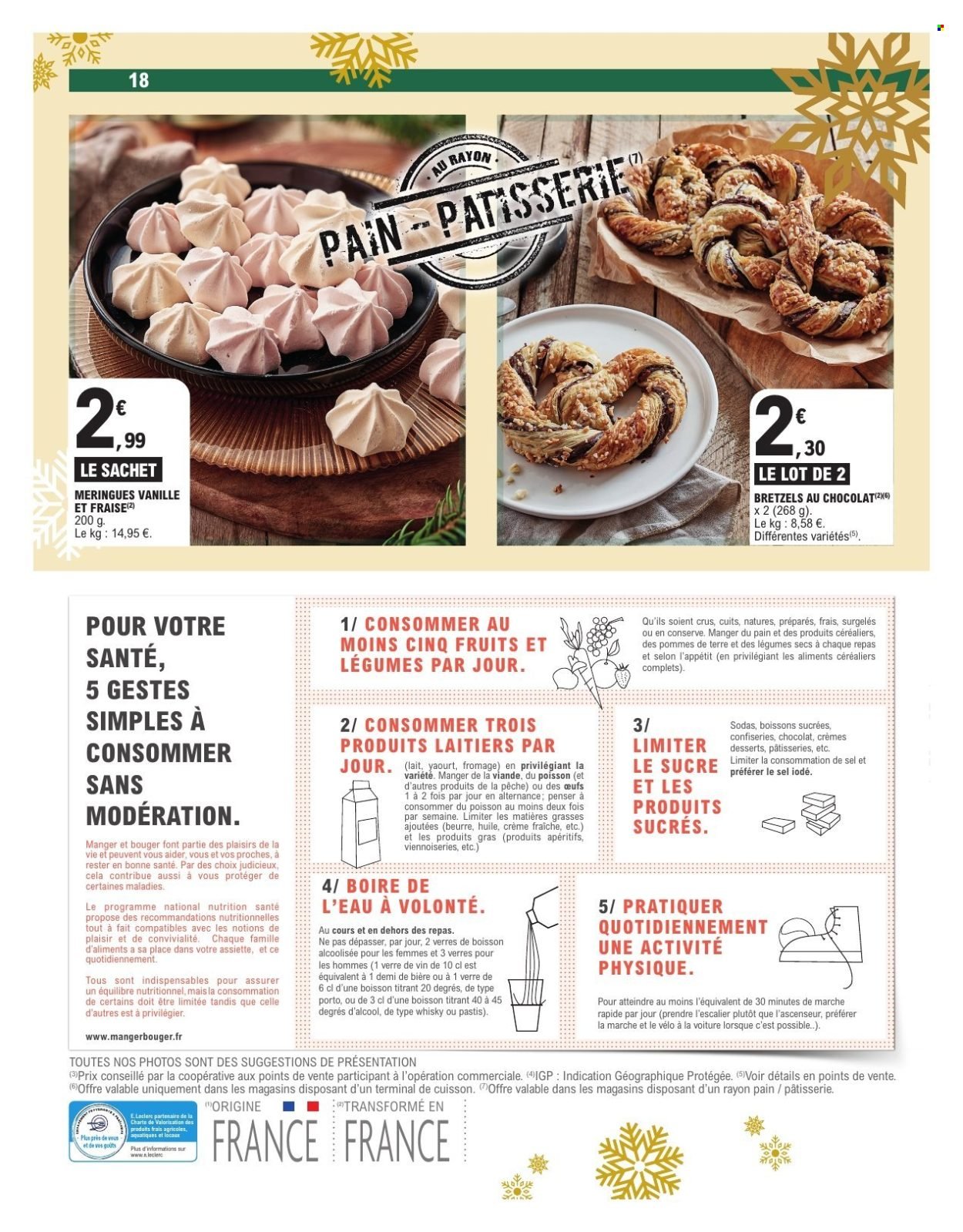 Catalogue E.LECLERC - ALSACE CHOUCROUTE - BREDELE