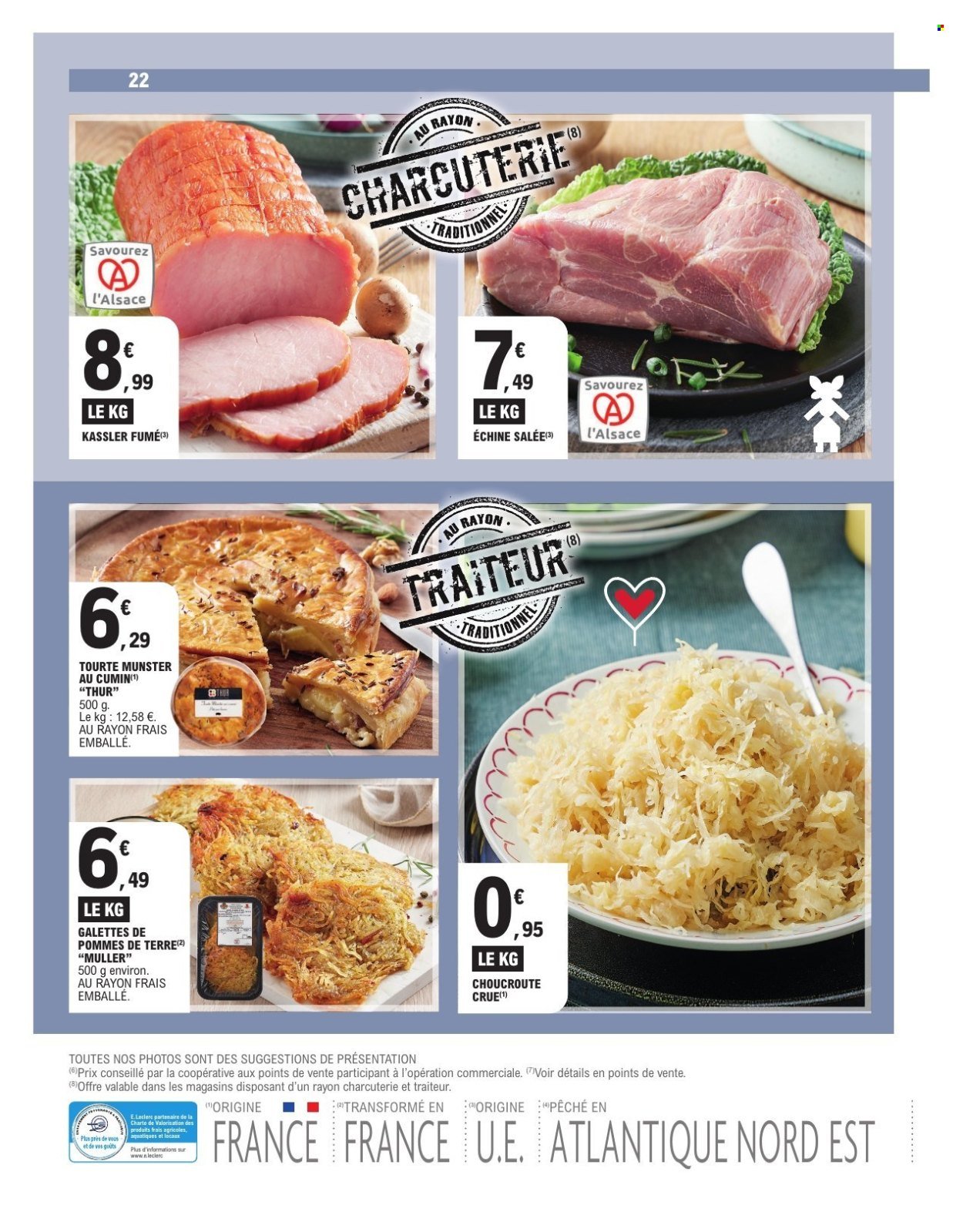 Catalogue E.LECLERC - ALSACE CHOUCROUTE - BREDELE