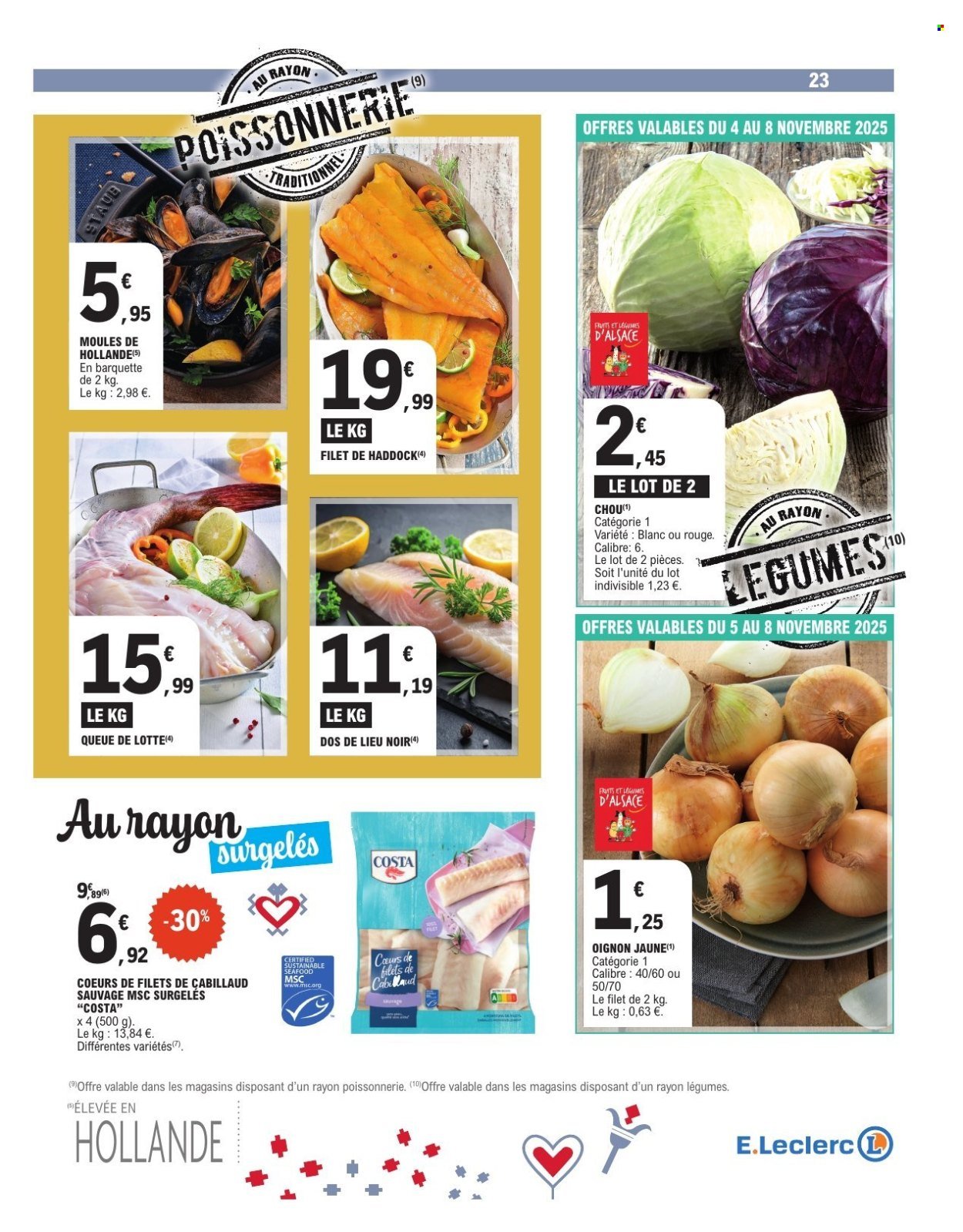 Catalogue E.LECLERC - ALSACE CHOUCROUTE - BREDELE