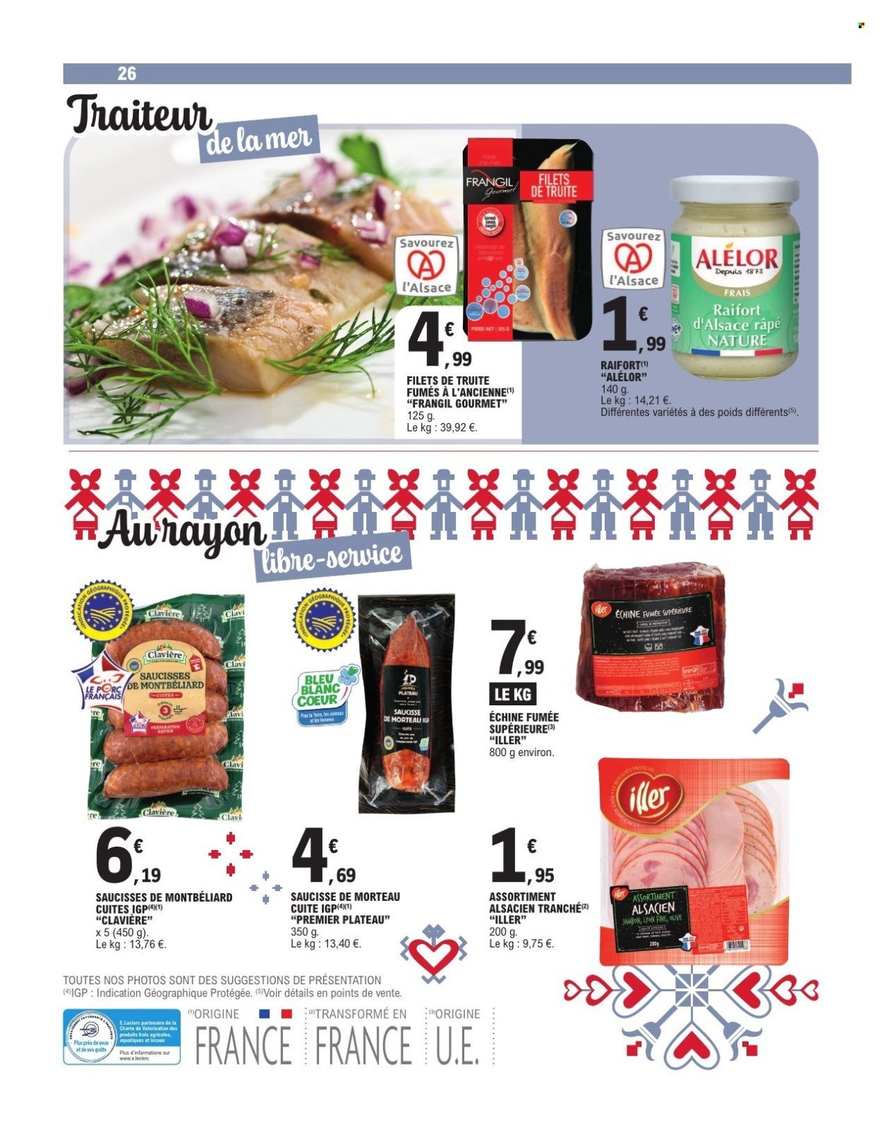 Catalogue E.LECLERC - ALSACE CHOUCROUTE - BREDELE