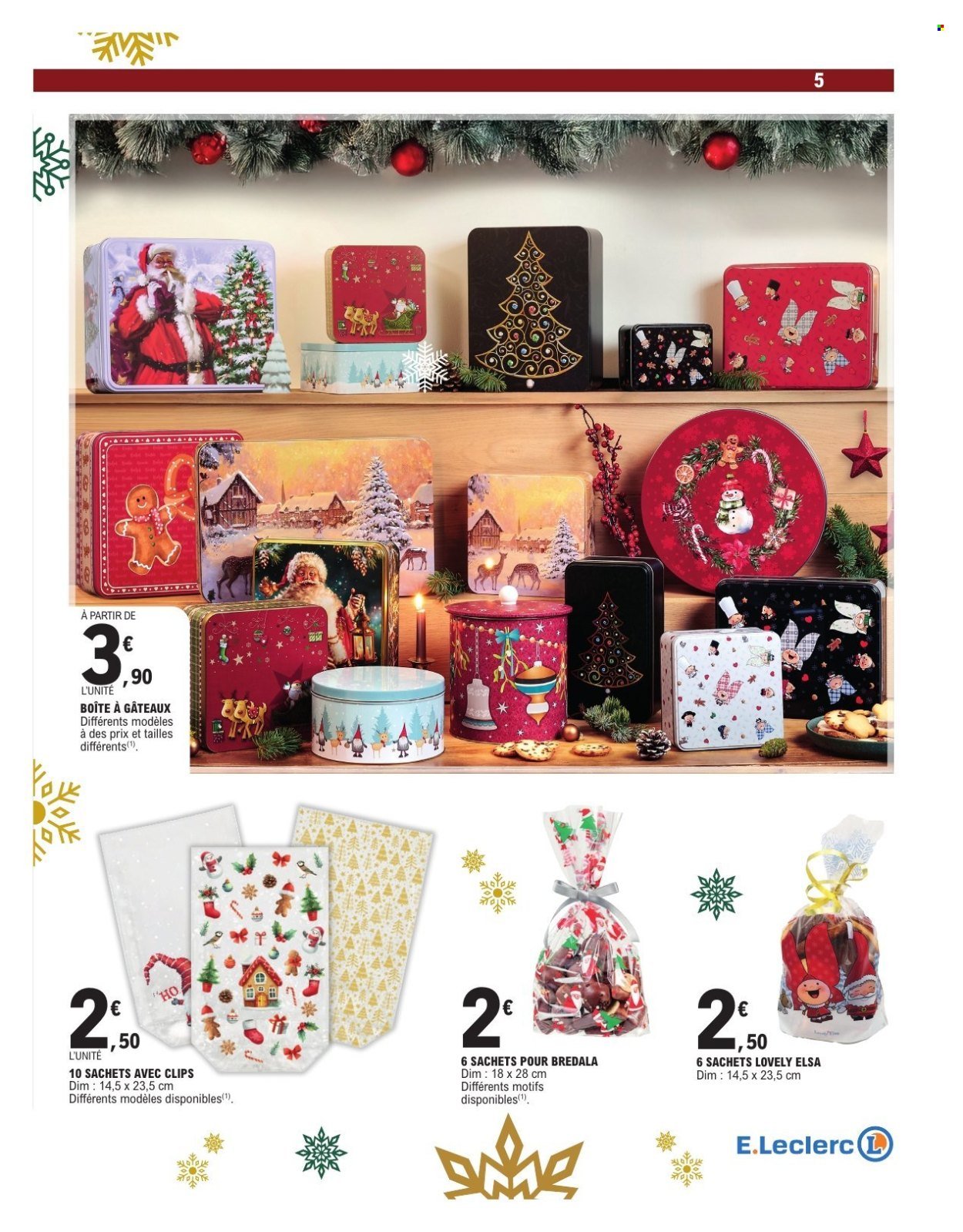 Catalogue E.LECLERC - ALSACE CHOUCROUTE - BREDELE