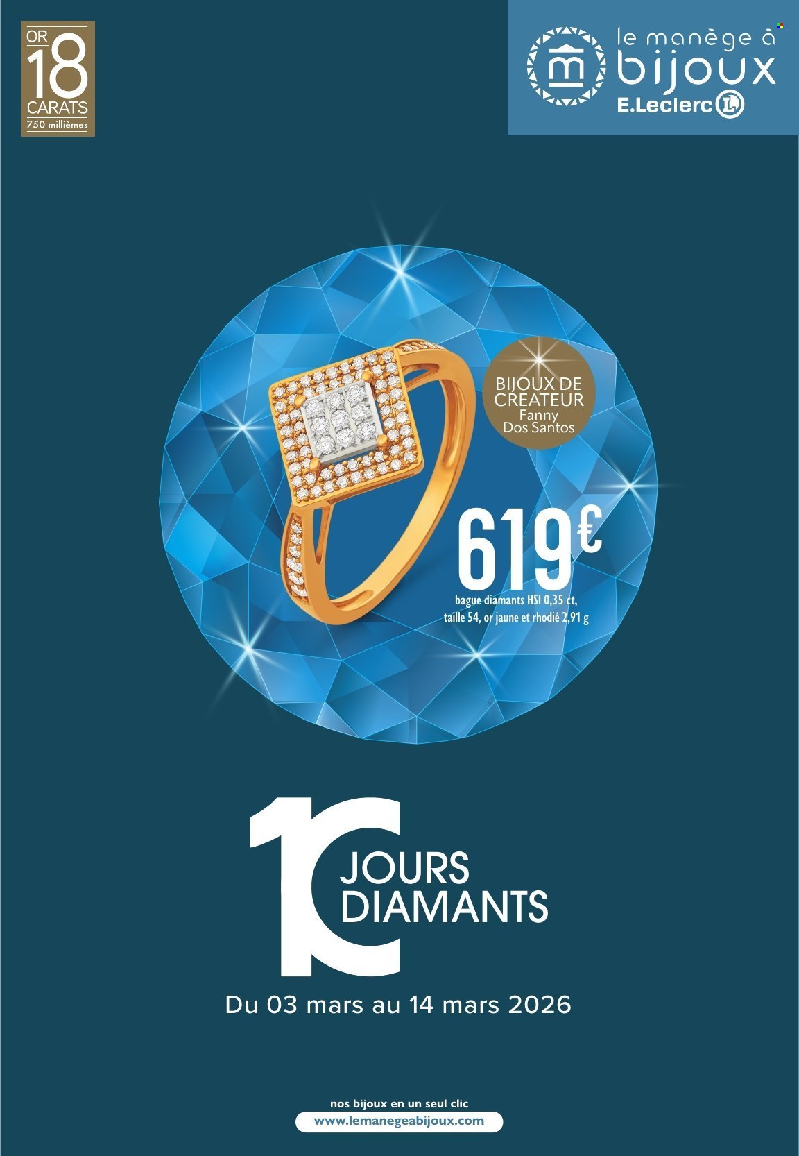 Catalogue E.LECLERC - 10 JOURS DIAMANTS MARS