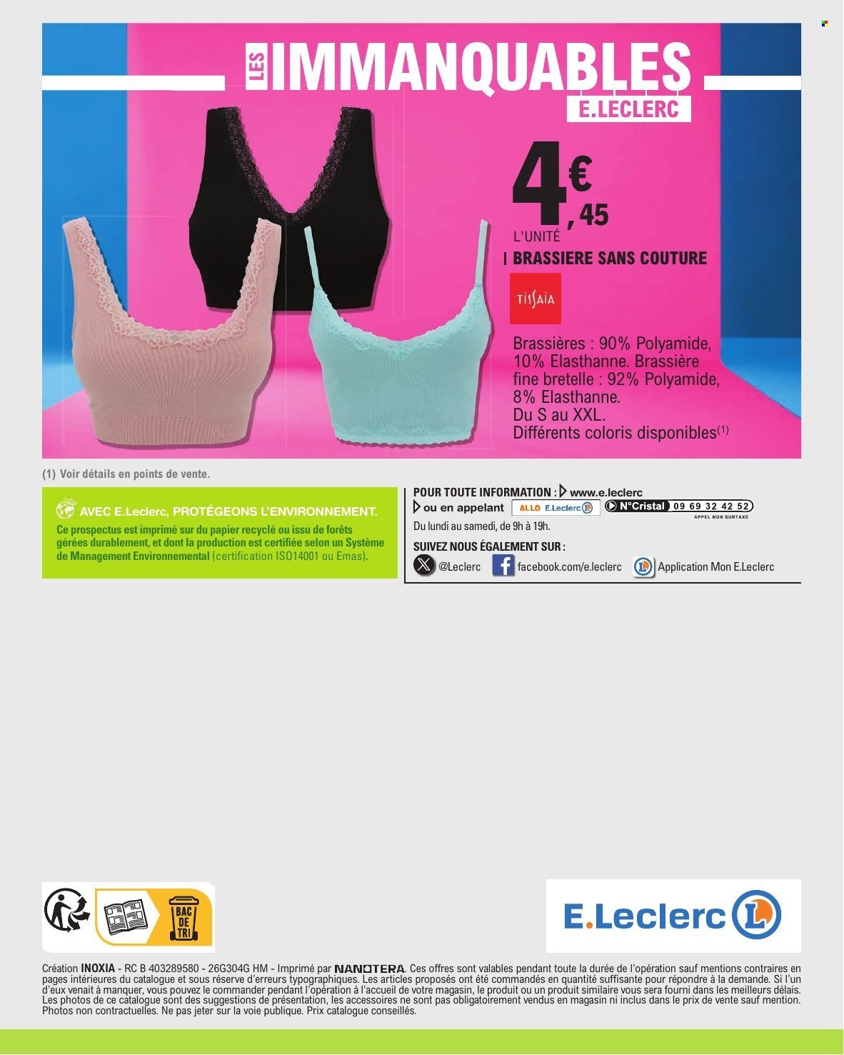 Catalogue E.LECLERC - EVENEMENT (2026-04-07 - 2026-04-18)