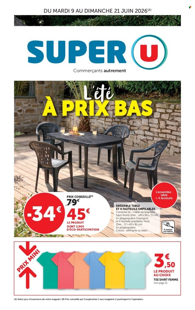 Catalogue SUPER U - L'été à prix bas
