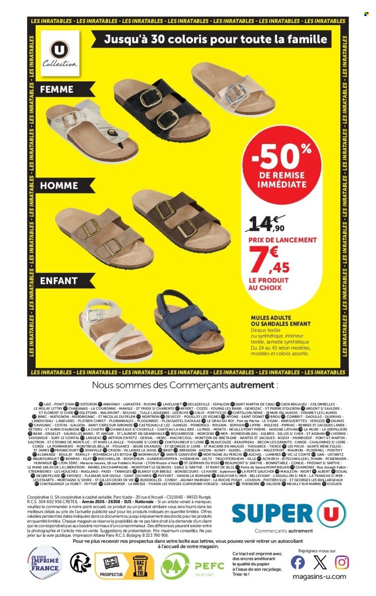 Catalogue SUPER U - L'été à prix bas
