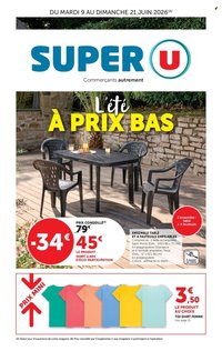 Catalogue SUPER U - L'été à prix bas