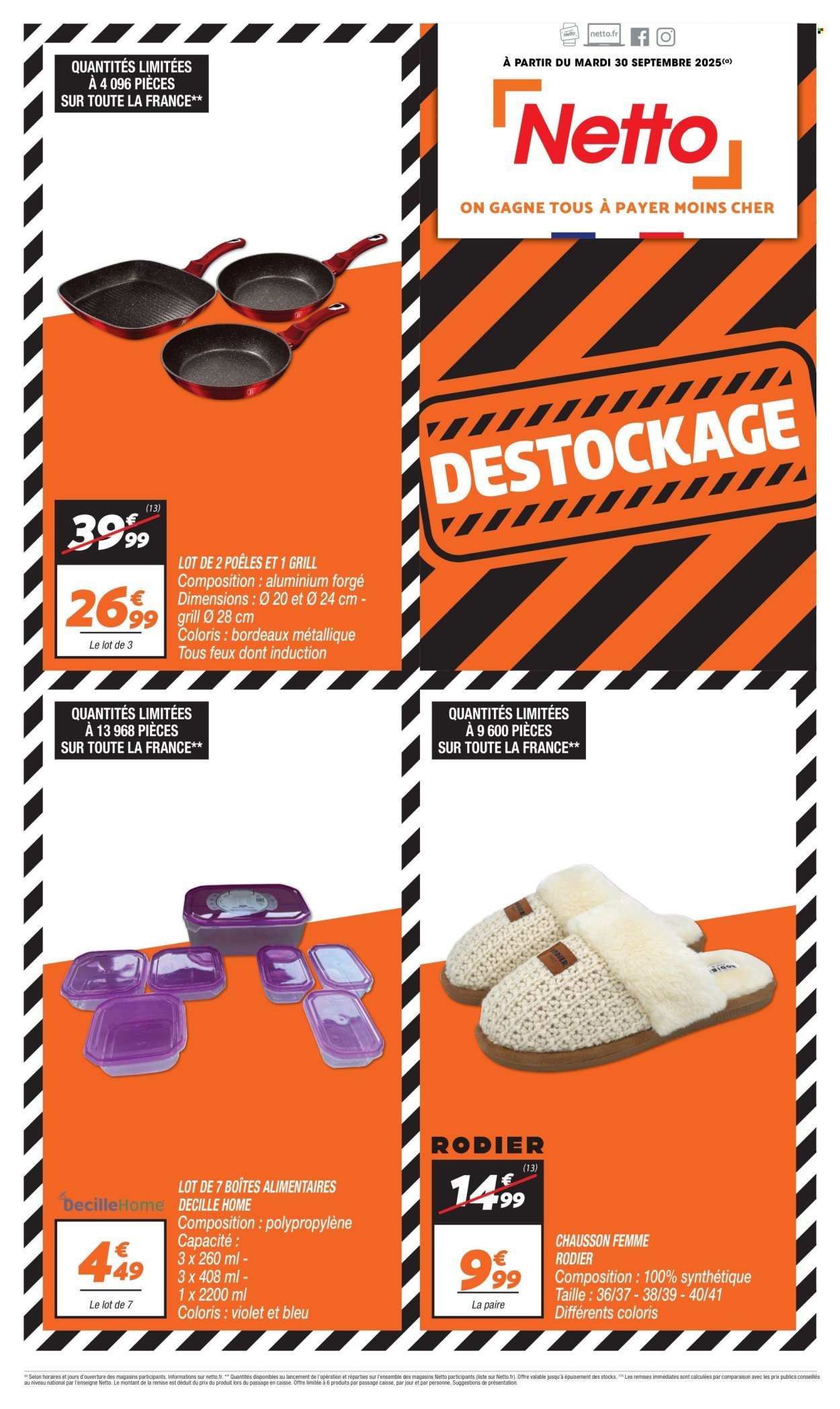 Catalogue NETTO - SPÉCIAL DESTOCKAGE