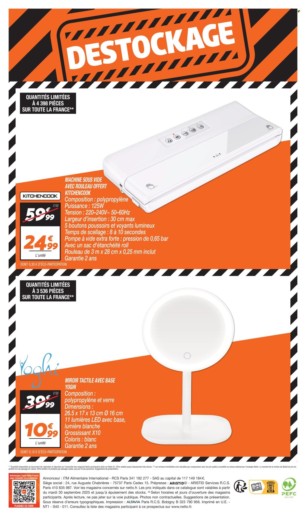 Catalogue NETTO - SPÉCIAL DESTOCKAGE