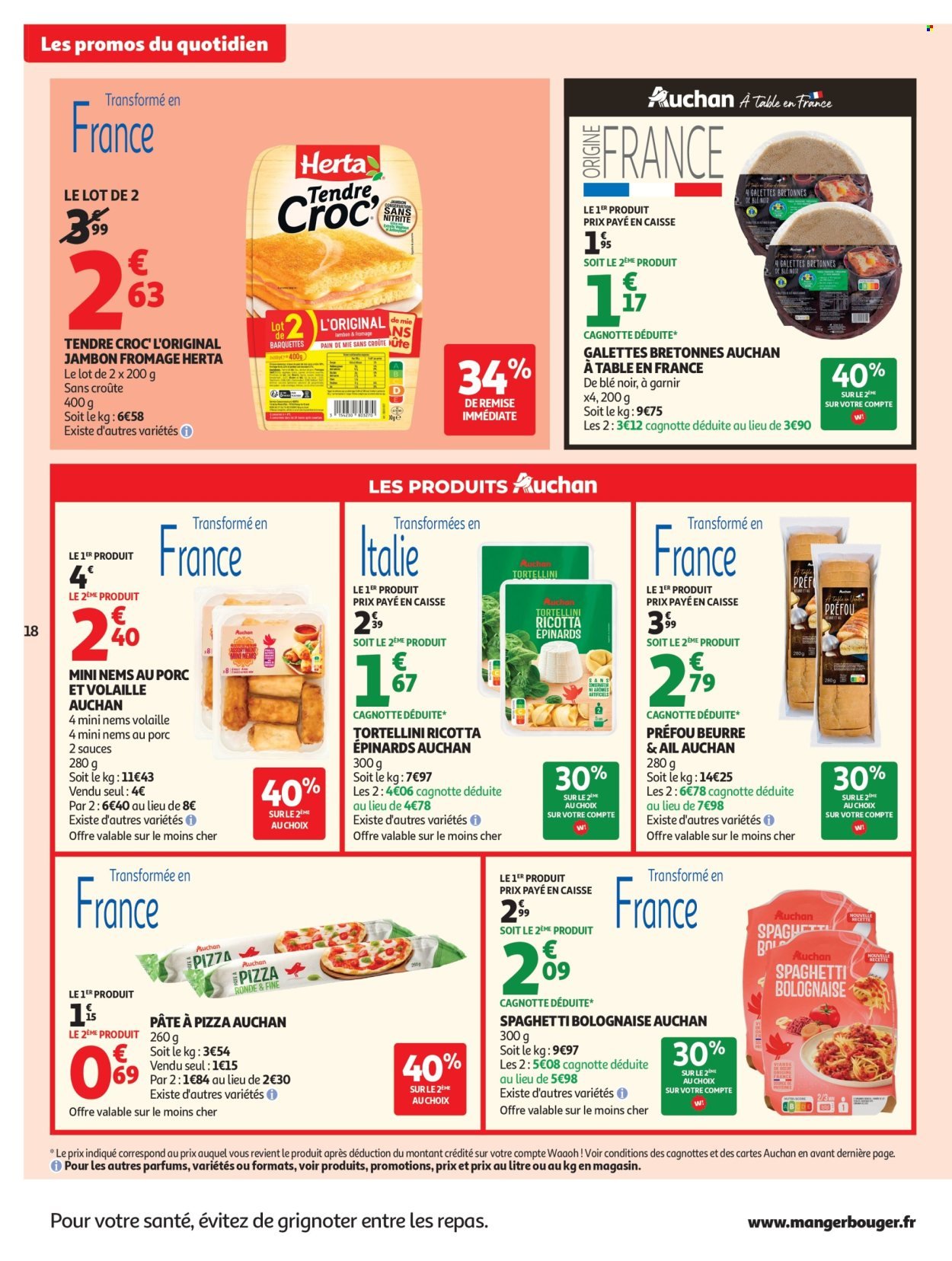Catalogue AUCHAN - Produits laitiers supers (2026-05-05 - 2026-05-16)