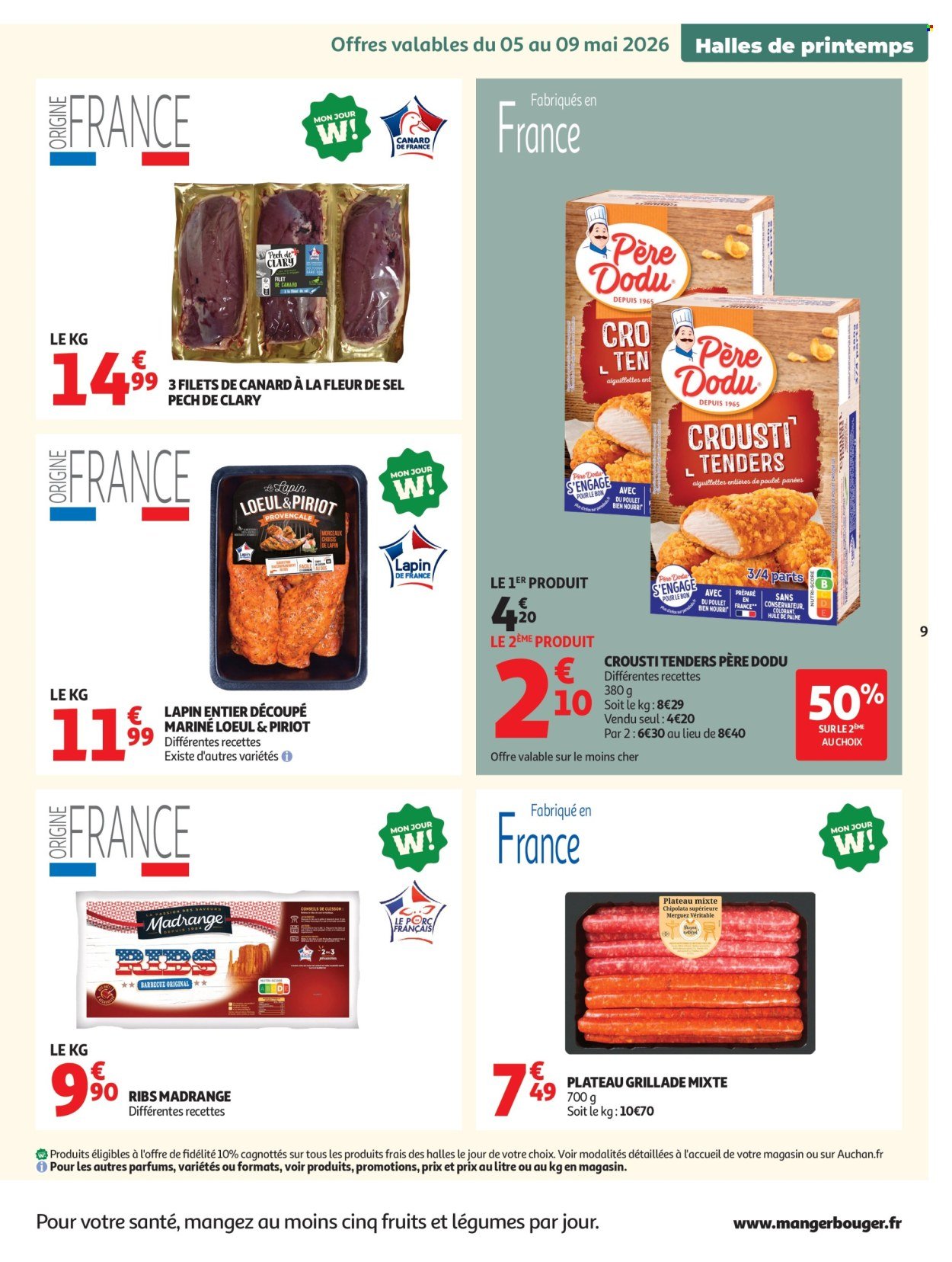 Catalogue AUCHAN - Produits laitiers supers (2026-05-05 - 2026-05-16)