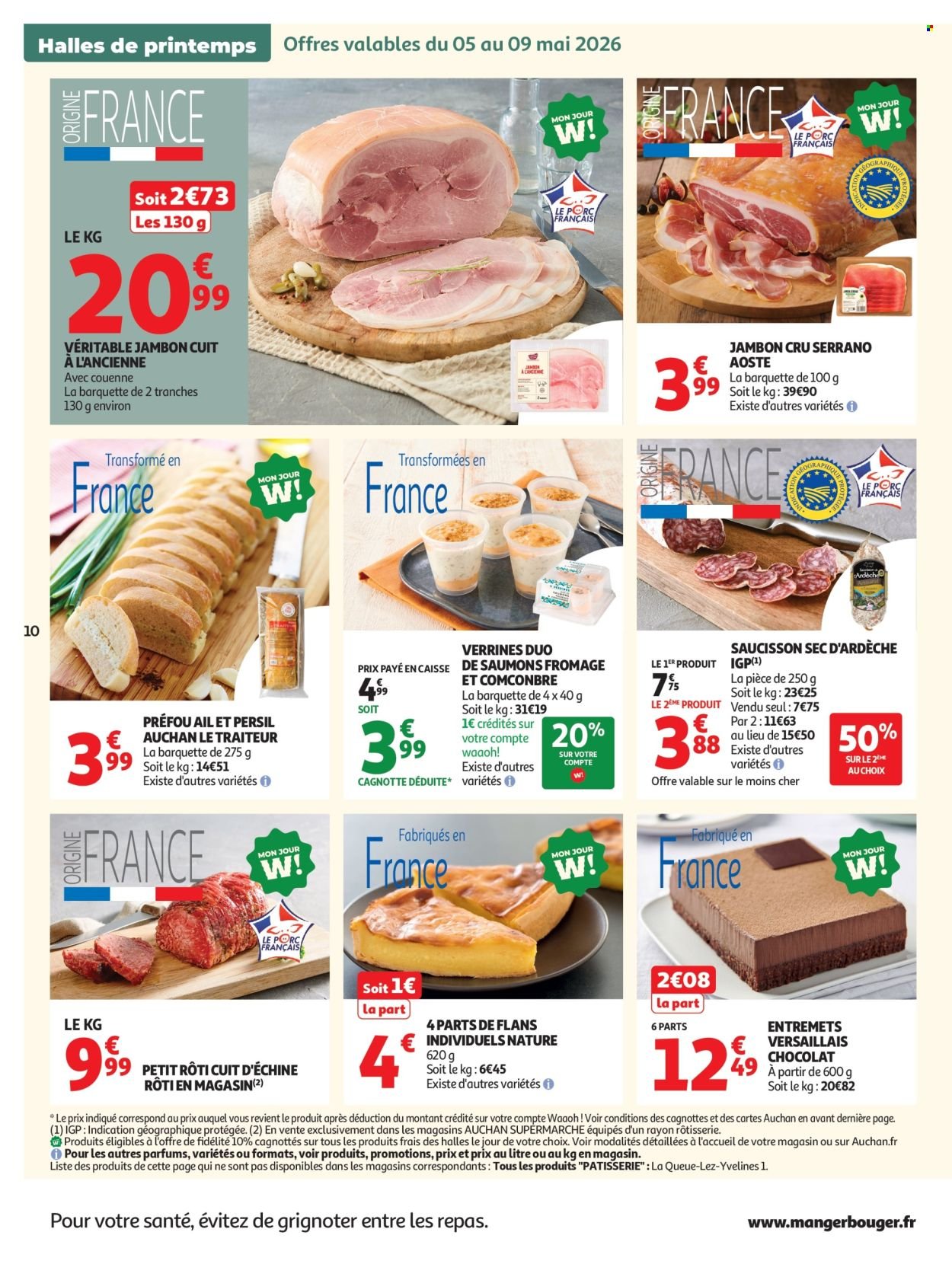 Catalogue AUCHAN - Produits laitiers supers (2026-05-05 - 2026-05-16)