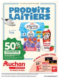 Catalogue AUCHAN - Produits laitiers supers