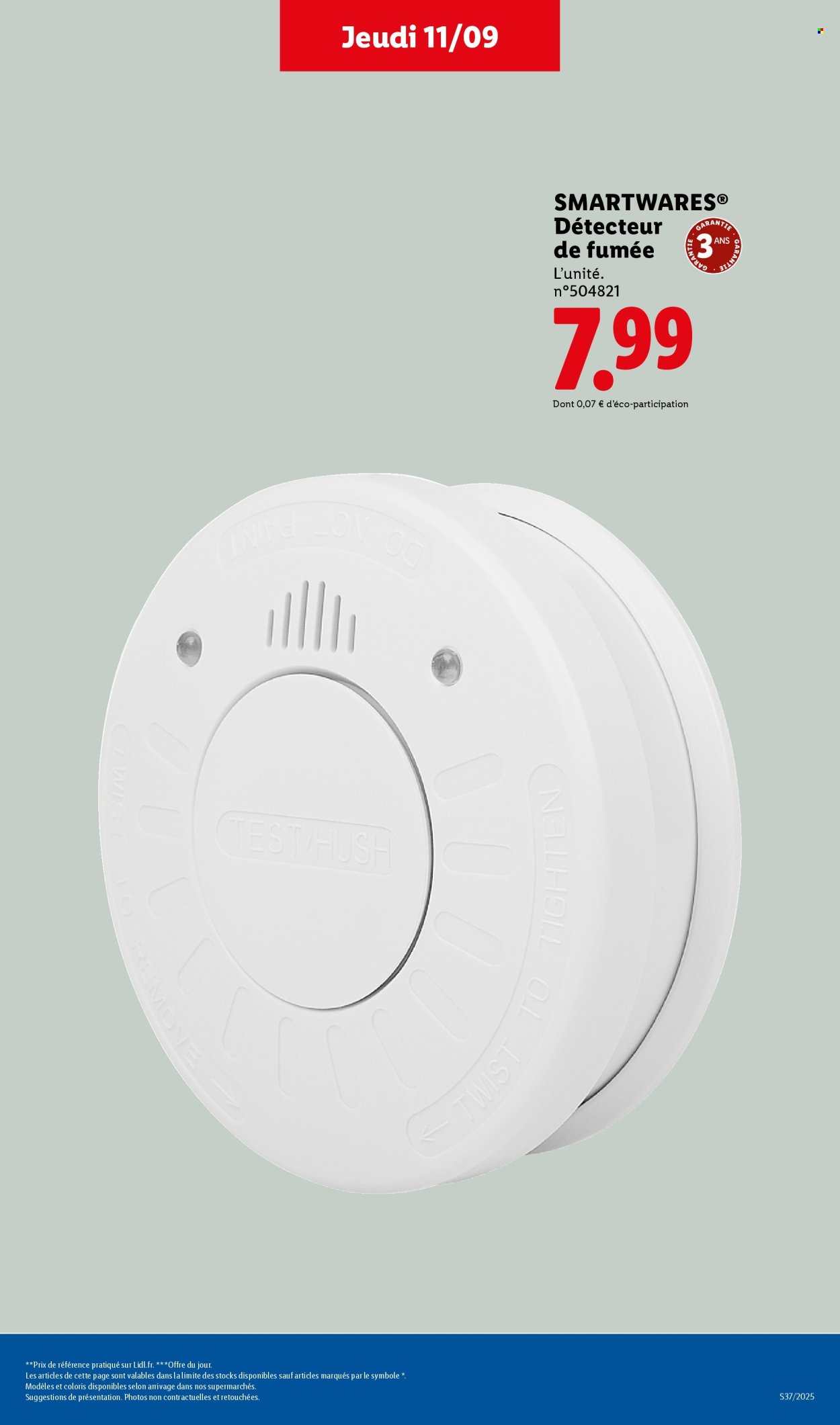 Catalogue LIDL - Les bonnes affaires de la semaine (2025-09-08 - 2025-09-11)