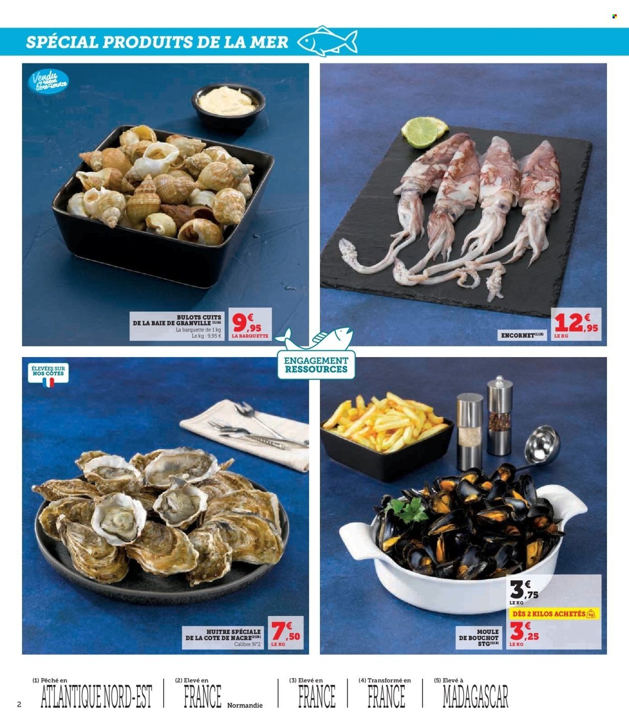 Catalogue HYPER U - Spécial produits de la mer à prix bas ! (2025-10-14 - 2025-10-19)