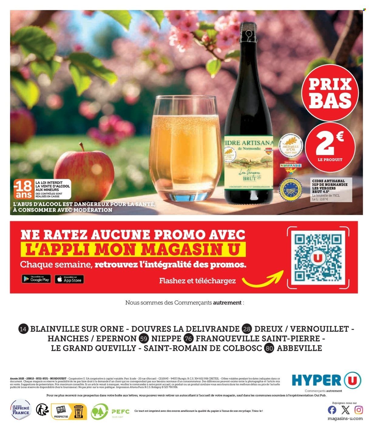 Catalogue HYPER U - Spécial produits de la mer à prix bas ! (2025-10-14 - 2025-10-19)