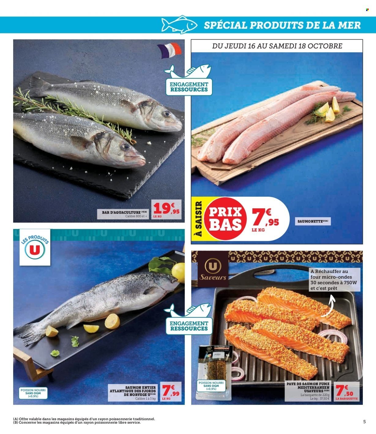 Catalogue HYPER U - Spécial produits de la mer à prix bas ! (2025-10-14 - 2025-10-19)