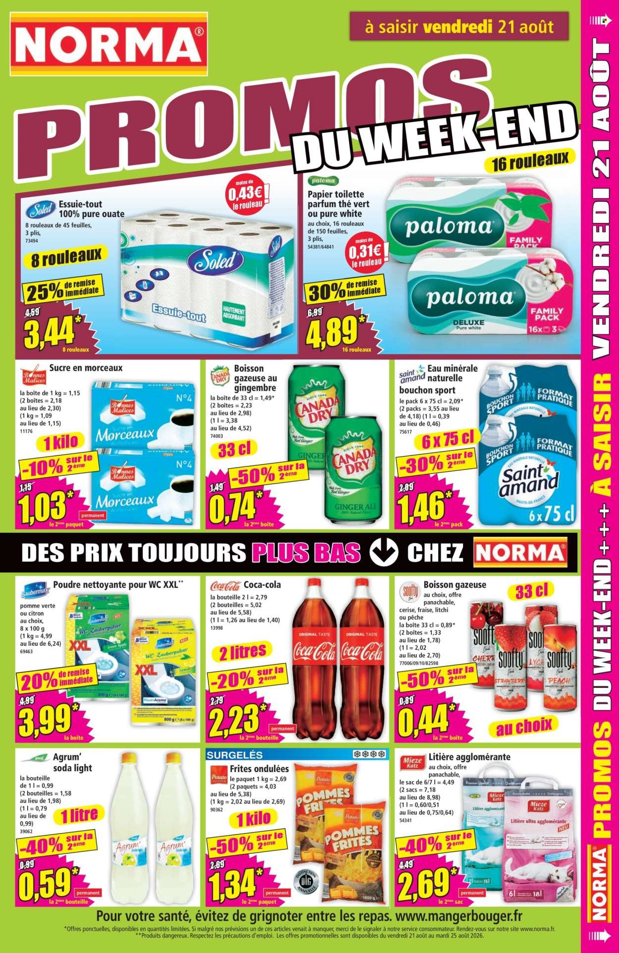 Catalogue NORMA - Du mercredi 19 août 2026