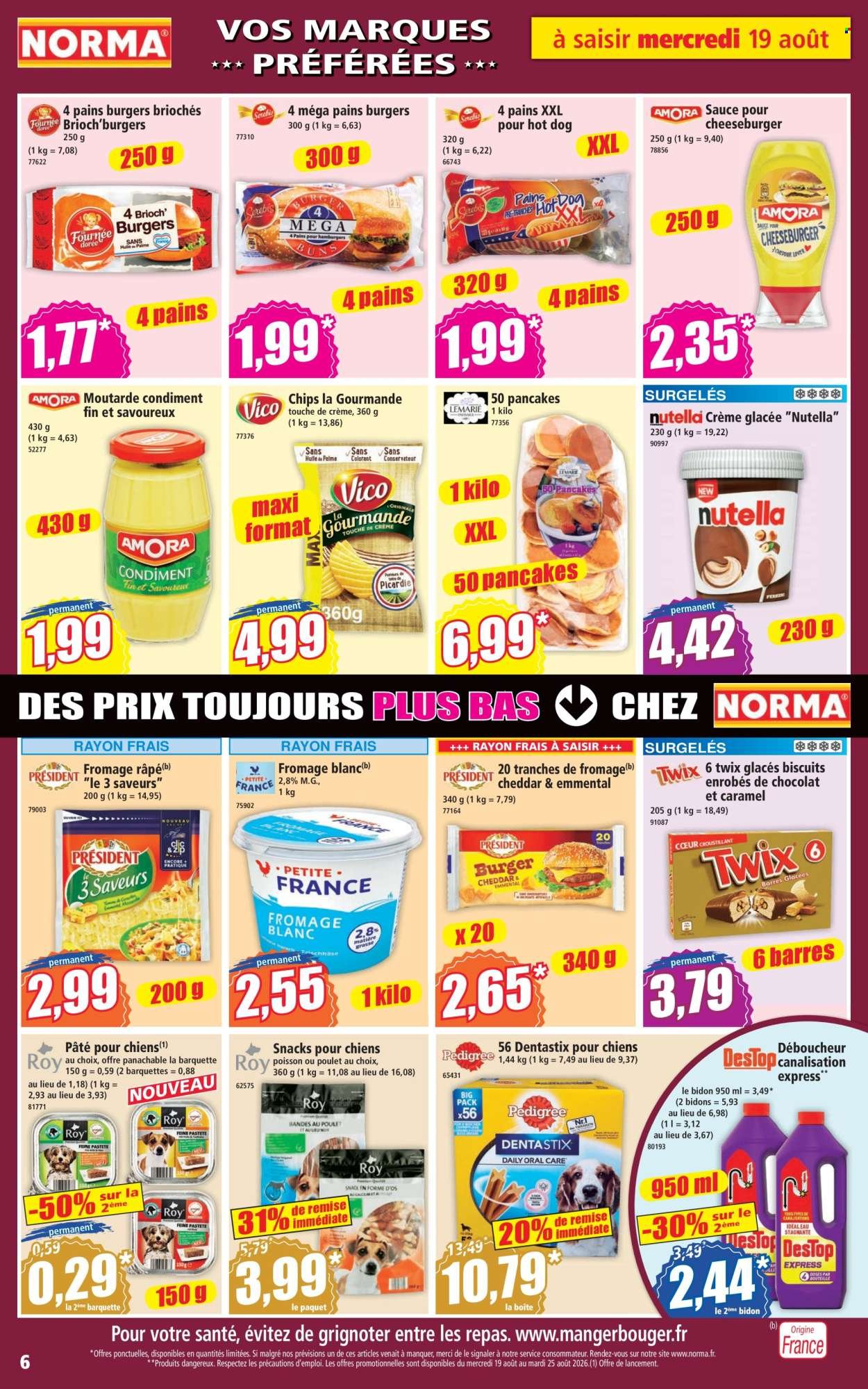 Catalogue NORMA - Du mercredi 19 août 2026