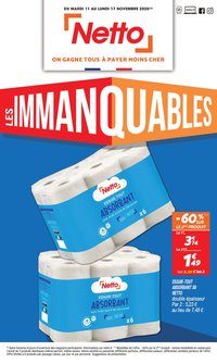 Catalogue NETTO - Immanquables
