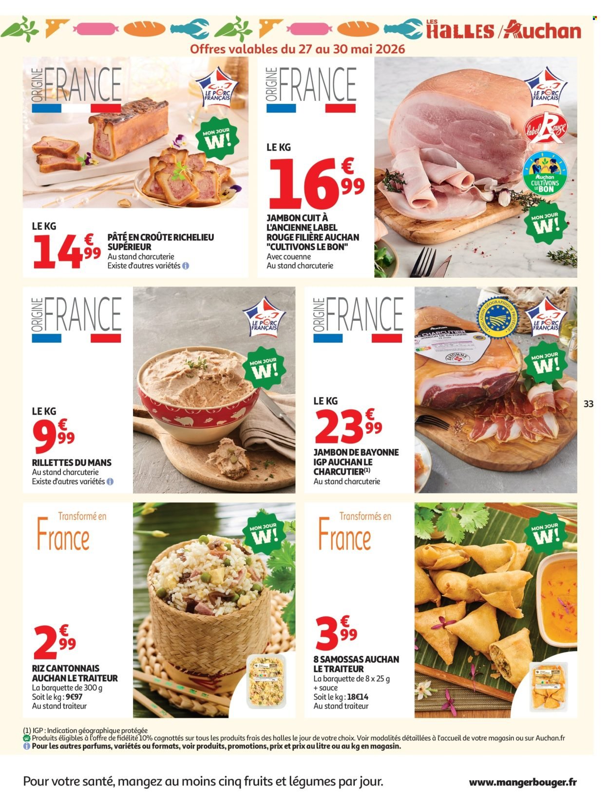Catalogue AUCHAN - Promos XXL halles hypers (2026-05-27 - 2026-06-07)