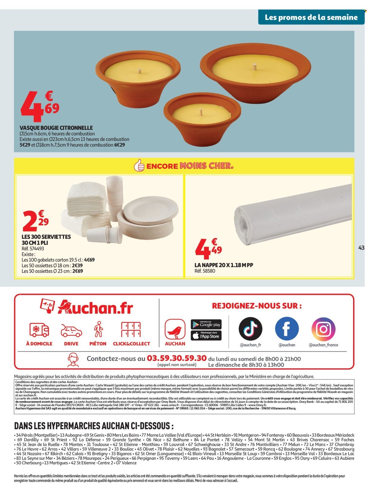 Catalogue AUCHAN - Promos XXL halles hypers