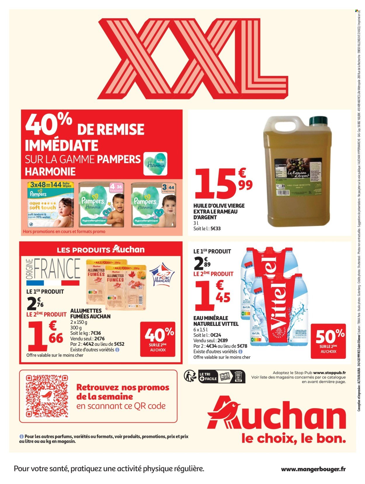 Catalogue AUCHAN - Promos XXL halles hypers