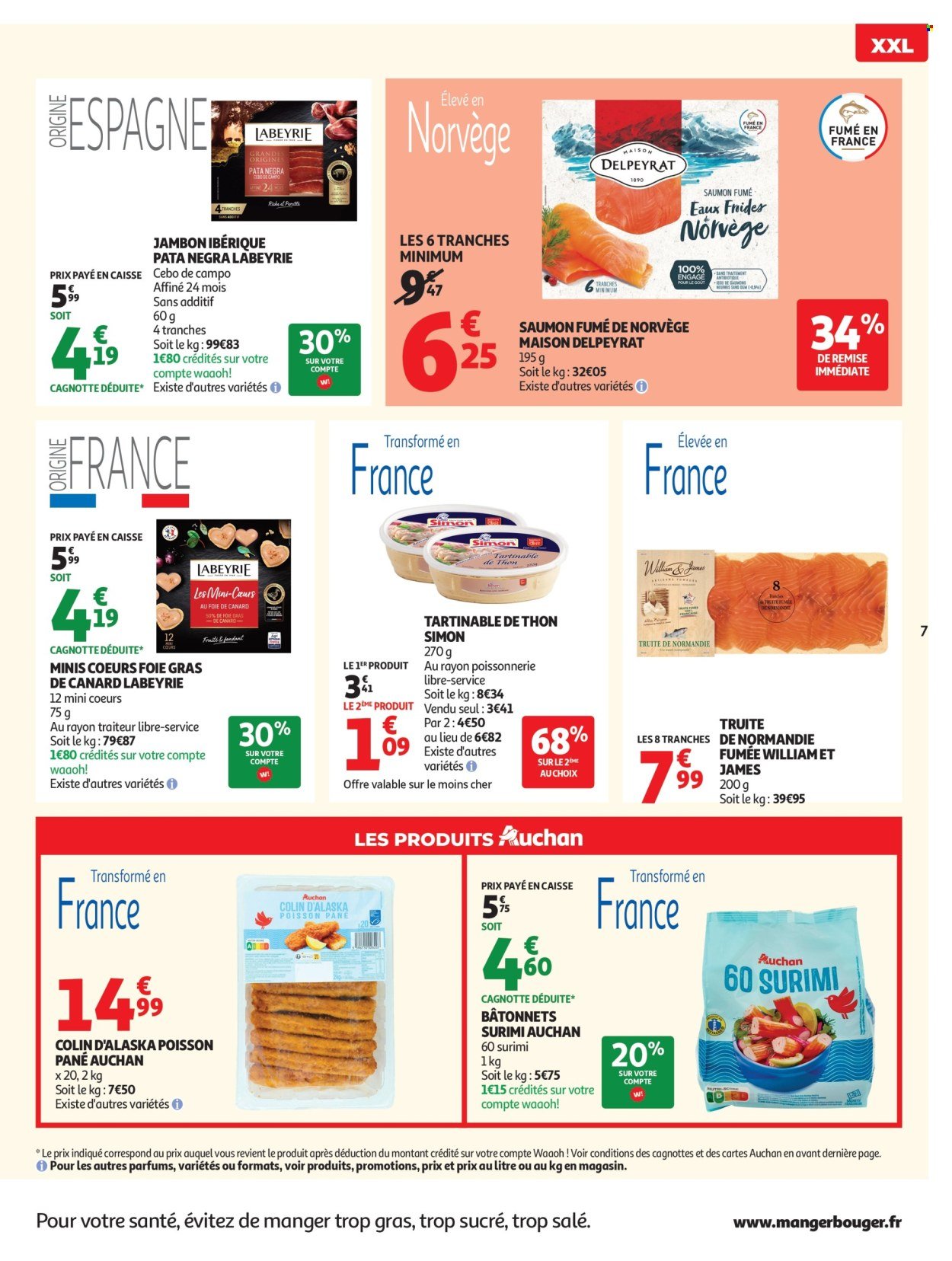 Catalogue AUCHAN - Promos XXL halles hypers