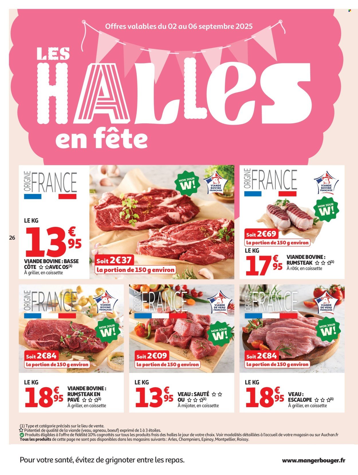 Catalogue AUCHAN - Des prix aussi bas, c'est le top dans votre super (2025-09-02 - 2025-09-13)